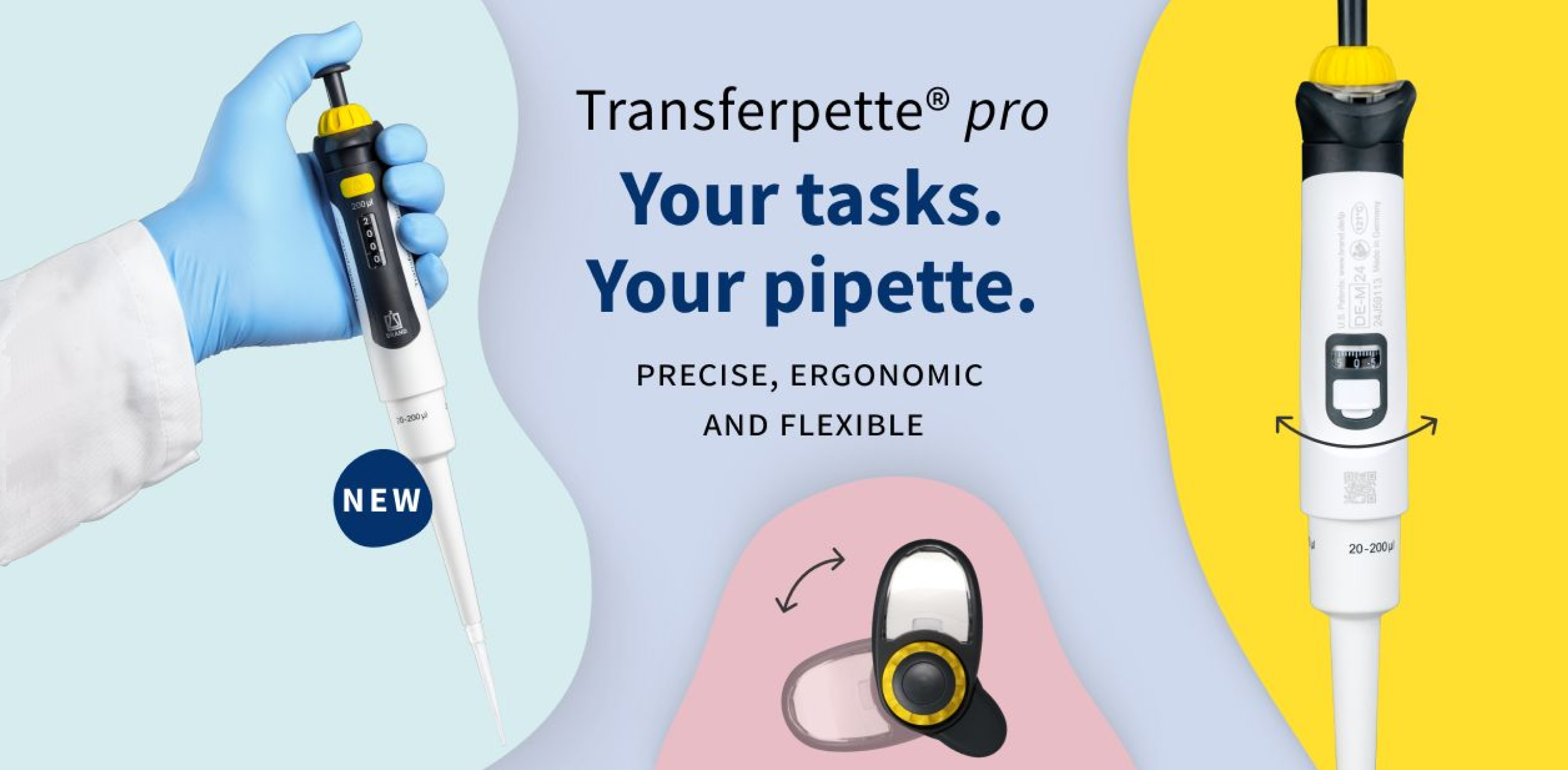 Introducing the Transferpette® pro – Pipetting, Perfected